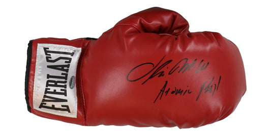 Oliver McCall Signed (Schwartz) Everlast Boxing Glove Inscribed "Atomic Bull"