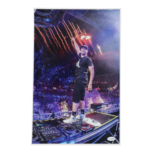 Afro Jack Signed 11x17 Photo (ACOA) - EDM DJ