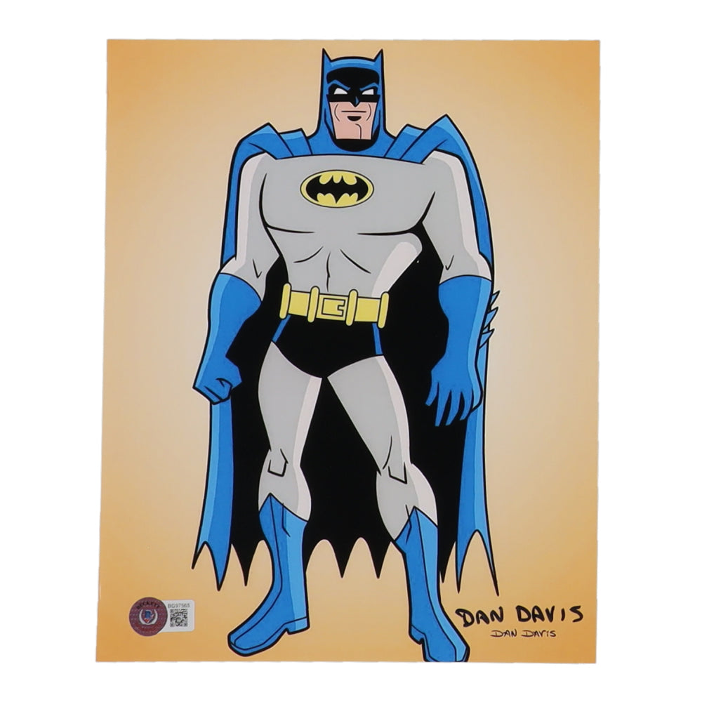 Dan Davis Signed (Beckett) "Batman: The Brave and the Bold" 8x10 Photo