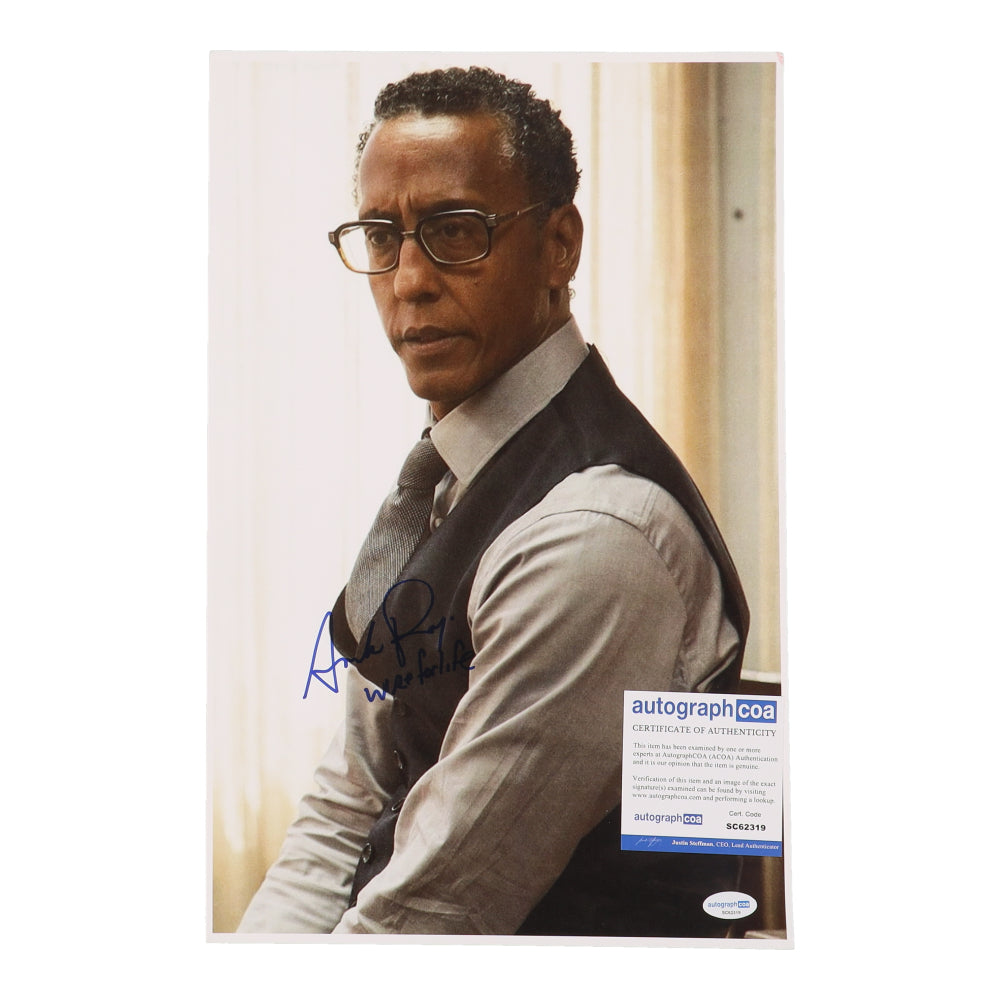 Andre Royo Signed (ACOA) "Empire" 11x17 Photo Inscribed "We're for life" - Thirsty Rawlings