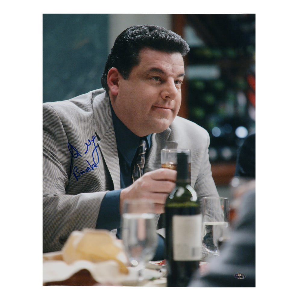 Steve Schirripa Signed (Steiner) "The Sopranos" 16x20 Photo Inscribed "Bacala" - Bobby Baccalieri