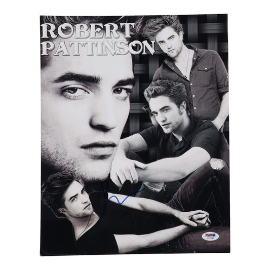 Robert Pattinson Signed 11x14 Photo (PSA)