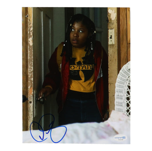 Dominique Fishback Signed (ACOA) "Project Power" 8x10 Photo - Robin Reilly