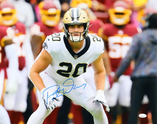 Pete Werner Signed 16x20 Photo (JSA) New Orleans Saints