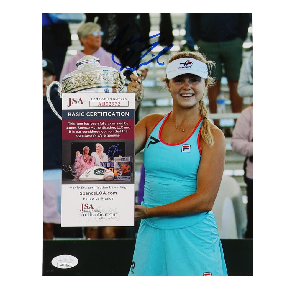 Anna Leigh Waters Signed Pickleball 8x10 Photo (JSA)