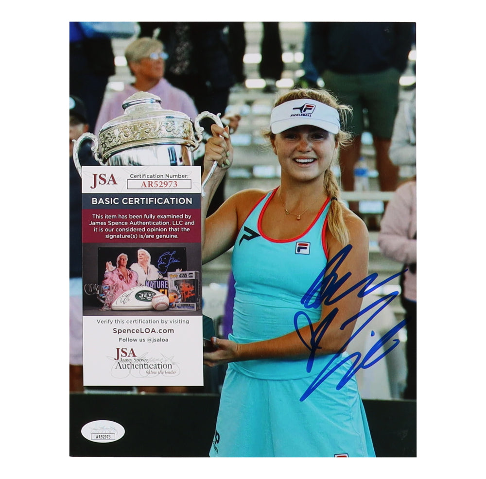 Anna Leigh Waters Signed Pickleball 8x10 Photo (JSA)