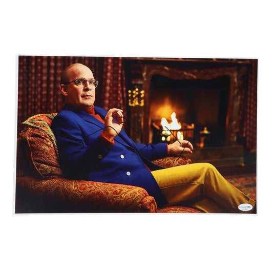 Tom Hollander Signed (ACOA) "Fued: Capote vs The Swans" 11x17 Photo - Truman Capote