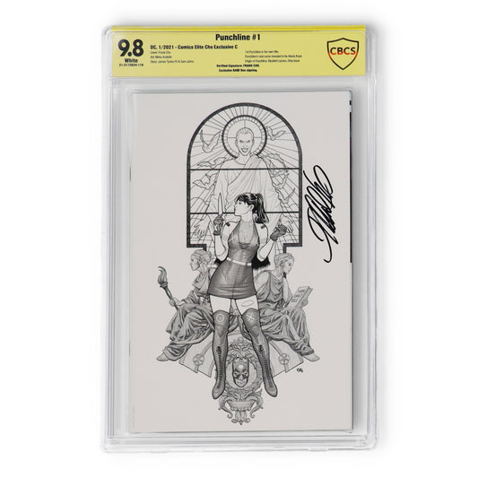 Frank Cho Signed 2021 "Punchline" #1 DC Comic Book (CBCS 9.8) Comics Elite Cho Exclusive C