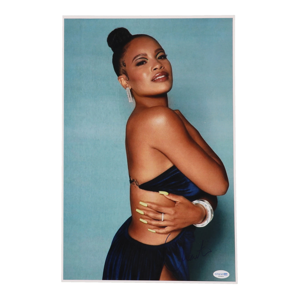 Chante Adams Signed 11x17 Photo (ACOA)- Roxanne Roxanne