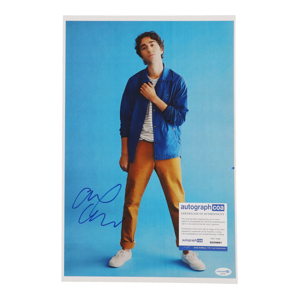 Alex Wolff Signed 11x17 Photo (ACOA) - Hereditary