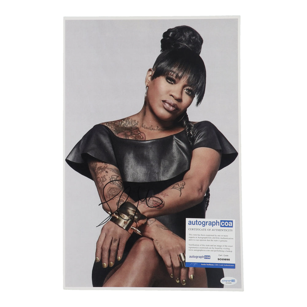 Lil Mo Signed 11x17 Photo (ACOA)