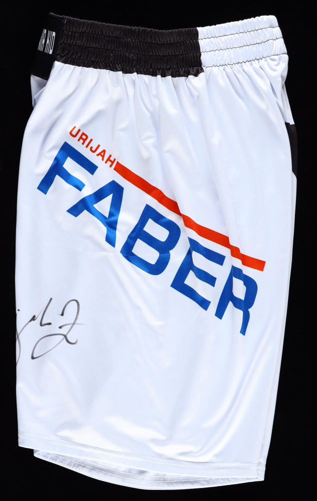 Urijah Faber Signed UFC Fight Shorts (Beckett) - Beckett Witnessed