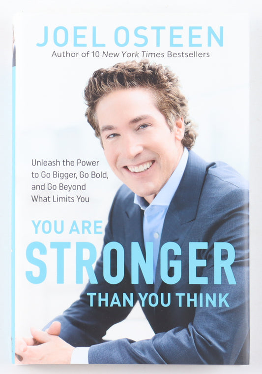 Joel Osteen Signed "You Are Stronger Than You Think" Hardcover Book (Beckett & Premier Collectibles)