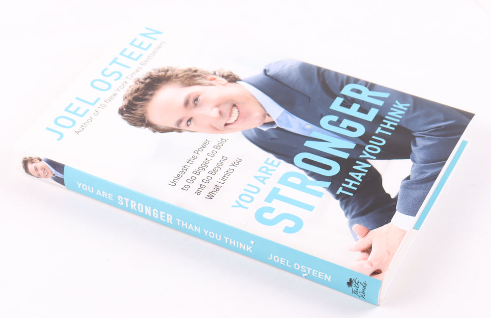 Joel Osteen Signed "You Are Stronger Than You Think" Hardcover Book (Beckett & Premier Collectibles)