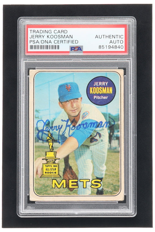 Jerry Koosman Signed 1969 O-Pee-Chee #90 (PSA)