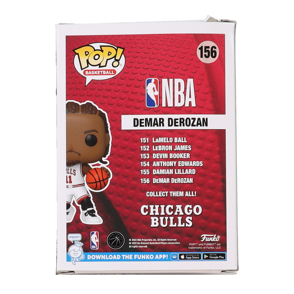 DeMar DeRozan Signed Bulls #156 Funko Pop! Vinyl Figure (PSA)