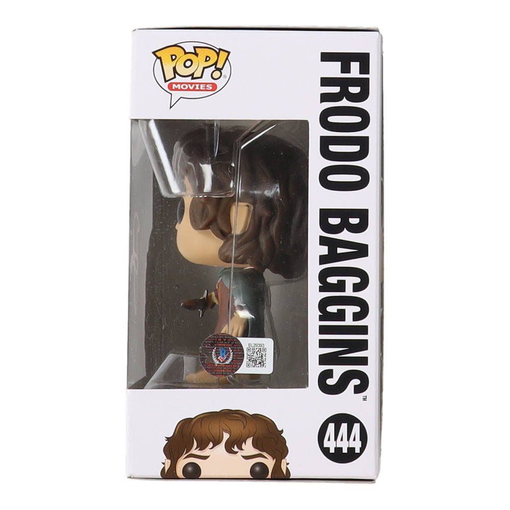 Elijah Wood Signed "The Lord of the Rings" #444 Frodo Baggins Funko Pop! Vinyl Figure (Beckett)