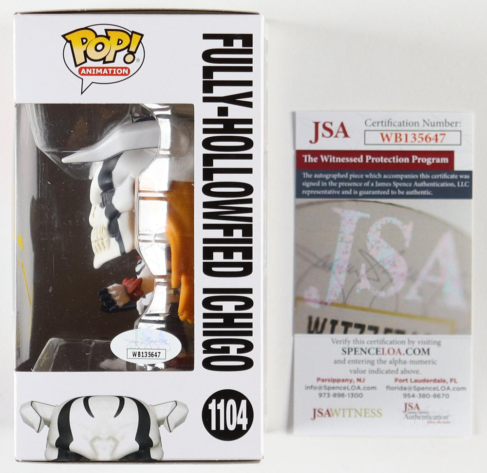 Johnny Yong Bosch Signed (JSA) "Fully-Hollowfied Ichigo" Funko Pop! #1104 Inscribed "Ichigo" - Voice of JIchigo Kurosaki I Bleach