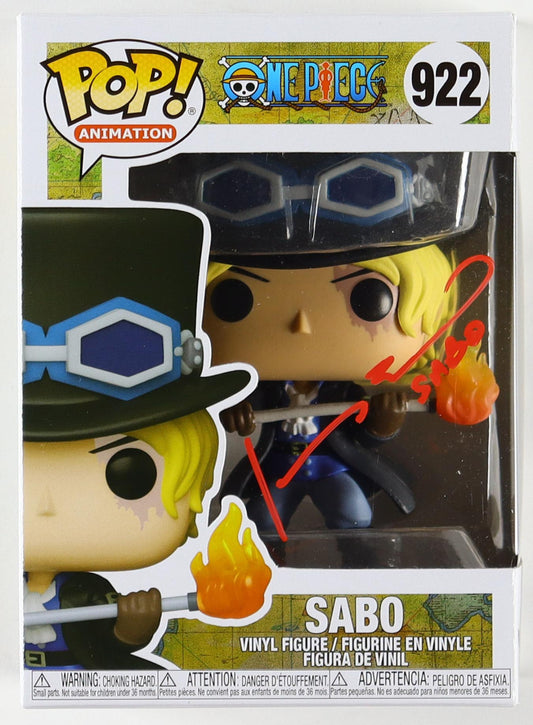 Johnny Yong Bosch Signed (JSA) "Sabo" Funko Pop! #922 Inscribed "Sabo" - Voice of Sabo I One Piece