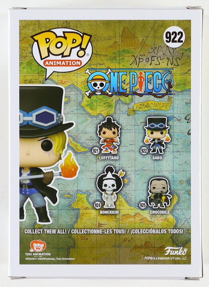 Johnny Yong Bosch Signed (JSA) "Sabo" Funko Pop! #922 Inscribed "Sabo" - Voice of Sabo I One Piece