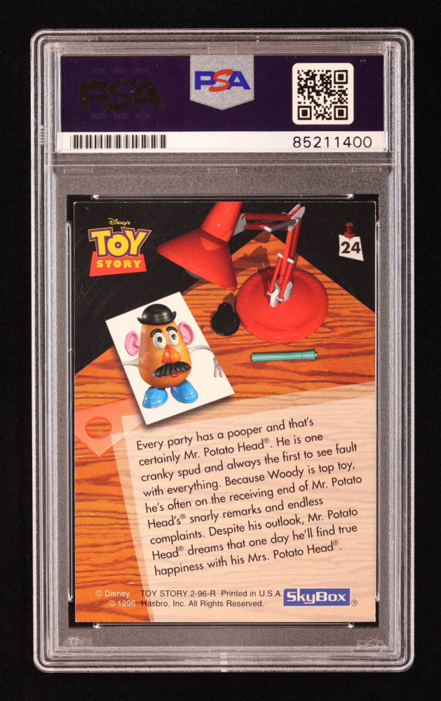 Don Rickles Signed 1996 SkyBox Toy Story Series Two #24 Mr. Potato Head (PSA) - Mr. Potato Head