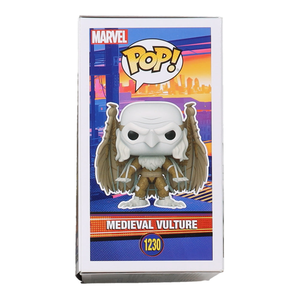 Jorma Taccone Signed (Beckett) "Spider-Man: Across the Spider-Verse" #1230 Medieval Vulture Funko Pop! Vinyl Figure - Vulture