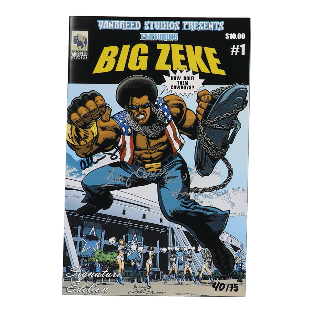 Allen Cordrey & Tony "Thrill" Hill Signed (Beckett) 2014 "Big Zeke" #1 LE Vanbreed Studios Comic Book - LE # / 75 | Signature Edition