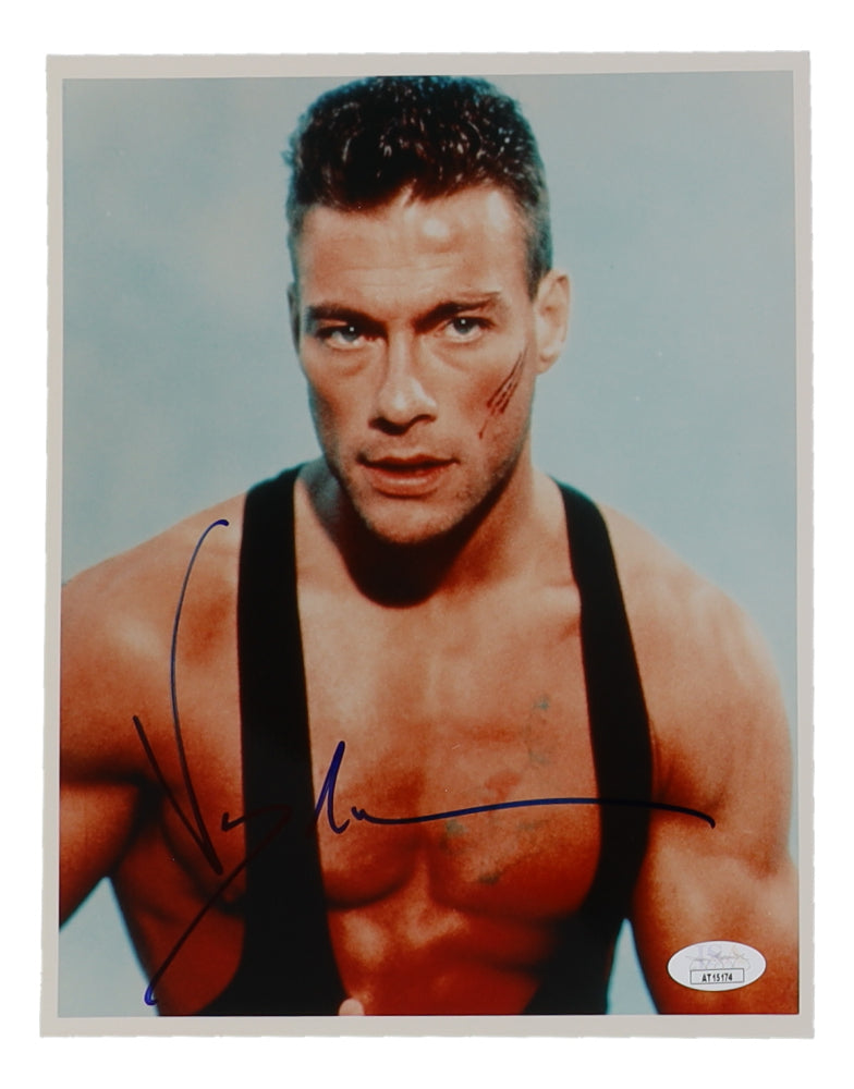 Jean-Claude Van Damme Signed 8x10 Photo (JSA)