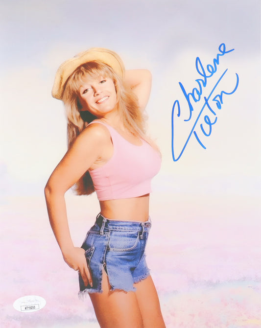 Charlene Tilton Signed 8x10 Photo (JSA)