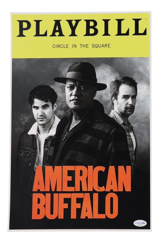 Darren Criss Signed (ACOA) "American Buffalo" 11x17 Photo - Bobby
