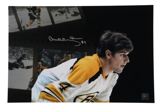 Bobby Orr Signed Boston Bruins 12x18 Photo (Great North Road) Boston Bruins