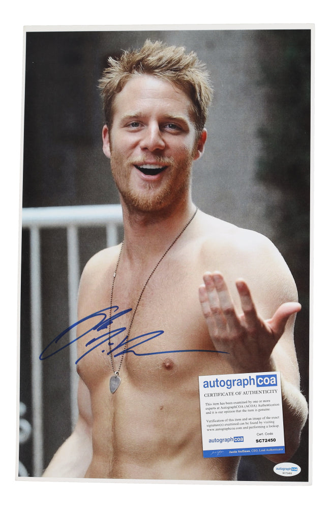 Jake McDorman Signed 11x17 Photo (ACOA)