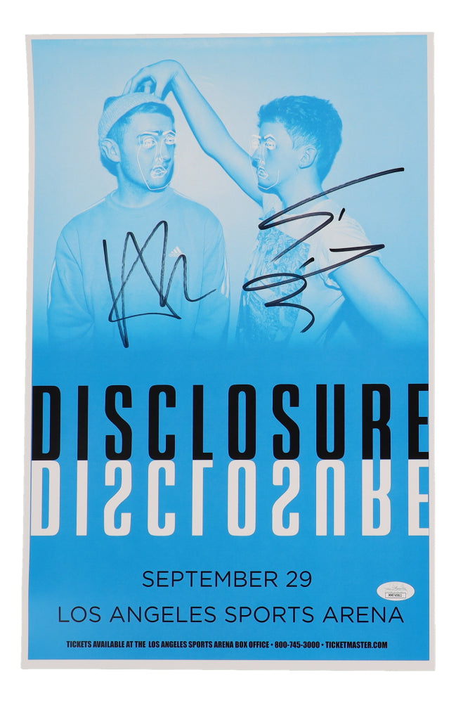 Guy Lawrence & Howard Lawrence Signed (JSA) "Disclosure" 11x17 Poster - Disclosure