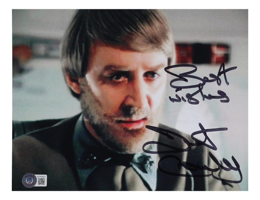 Dermot Crowley Signed (Beckett) "Star Wars: Return of the Jedi" 8x10 Photo Inscribed "Best Wishes" - General Crix Madine