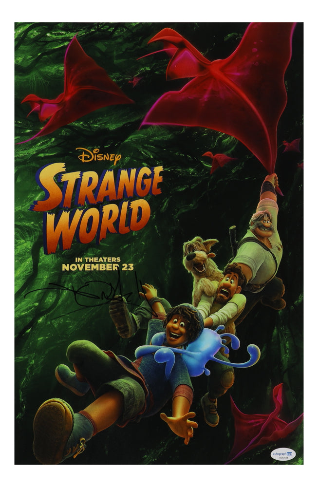 Don Hall Signed "Strange World" 12x18 Photo (ACOA) - Director