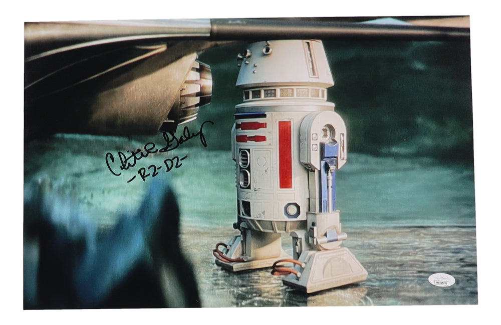 Christine Galey Signed (JSA) "The Book of Boba Fett" 11x17 Photo Inscribed "-R2-D2-" - JSA Witnessed