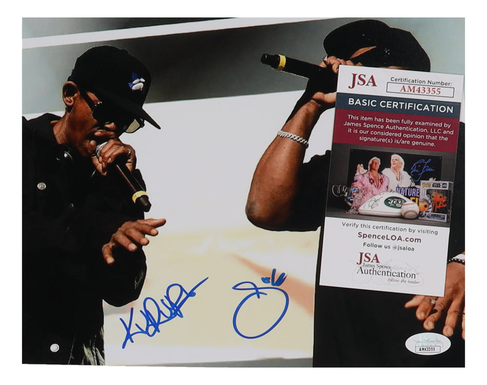 Kurupt & Daz Dillinger Signed 8x10 Photo (JSA)