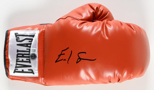 Errol Spence Jr. Signed (Beckett) Everlast Boxing Glove - Beckett Witnessed