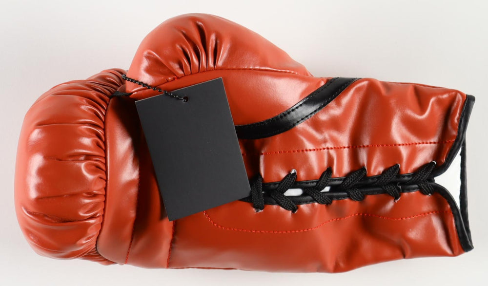 Errol Spence Jr. Signed (Beckett) Everlast Boxing Glove - Beckett Witnessed