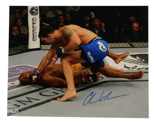 Chris Weidman Signed UFC 16x20 Photo (Beckett)