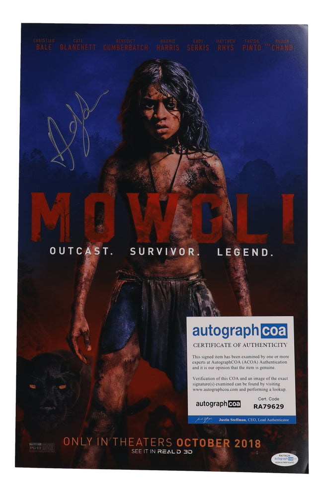 Andy Serkis Signed (ACOA) "Mowgli: Legend of the Jungle" 11x17 Photo - Baloo