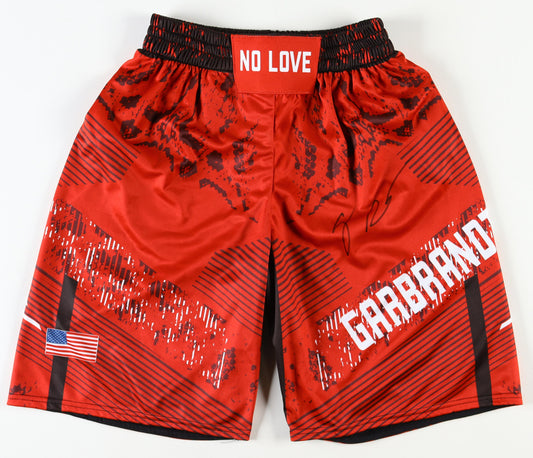 Cody Garbrandt Signed (Beckett ) "No Love" Custom Fight Shorts - UFC Bantamweight Champion I Beckett Witnessed
