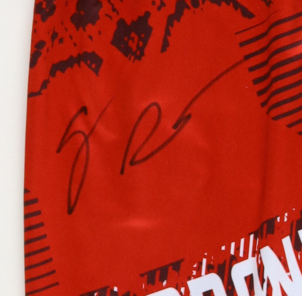 Cody Garbrandt Signed (Beckett ) "No Love" Custom Fight Shorts - UFC Bantamweight Champion I Beckett Witnessed