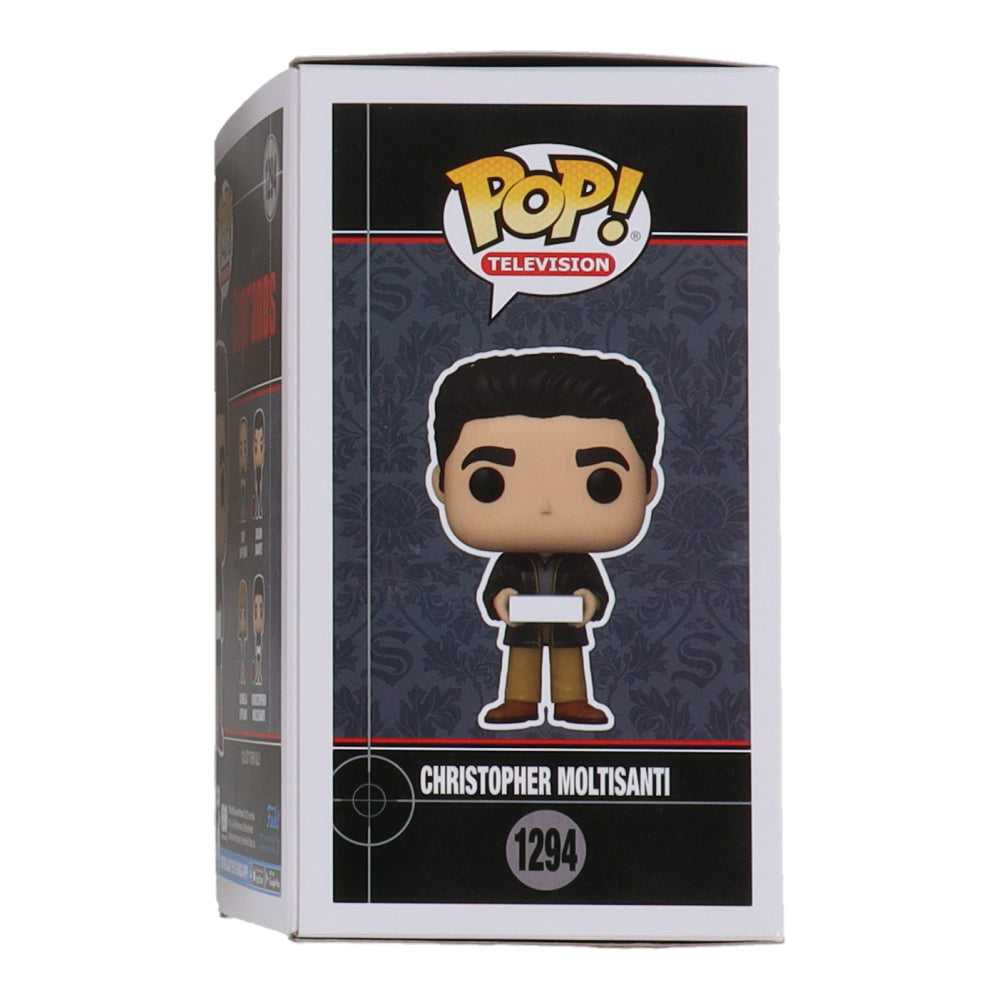 Michael Imperioli Signed (Beckett) "The Sopranos" #1294 Christopher Moltisanti Funko #1294 Pop! Vinyl Figure Inscribed - Beckett Witnessed