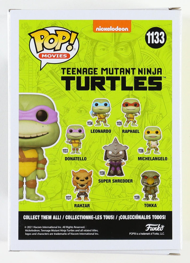 Kevin Eastman Signed "Teenage Mutant Ninja Turtles" #1133 Donatello Funko Pop! (PA) Co-Creator of "Teenage Mutant Ninja Turtles"