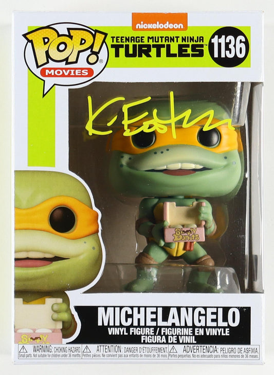 Kevin Eastman Signed "Teenage Mutant Ninja Turtles" #1136 Michelangelo Funko Pop! (PA) - Co-Creator of "Teenage Mutant Ninja Turtles"