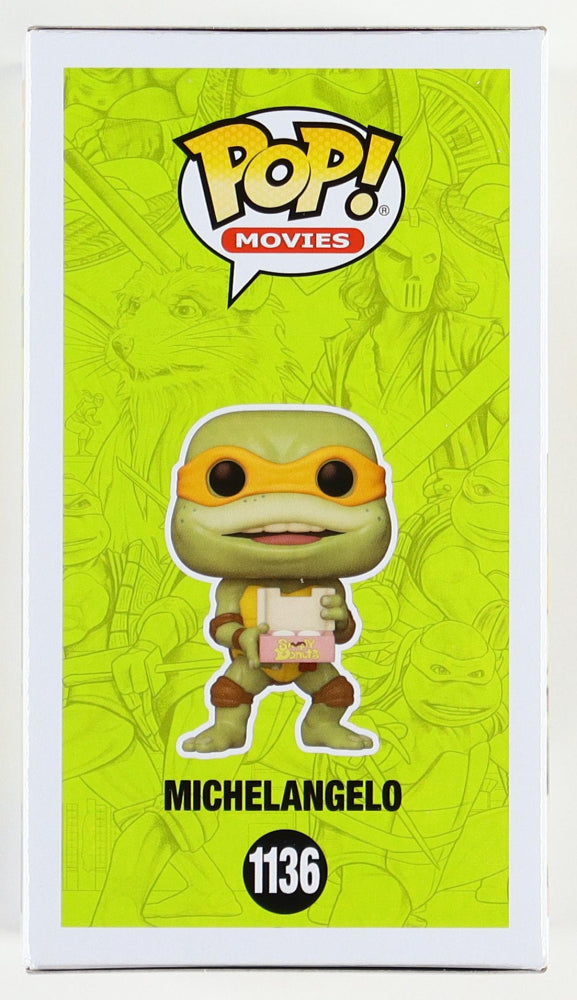 Kevin Eastman Signed "Teenage Mutant Ninja Turtles" #1136 Michelangelo Funko Pop! (PA) - Co-Creator of "Teenage Mutant Ninja Turtles"