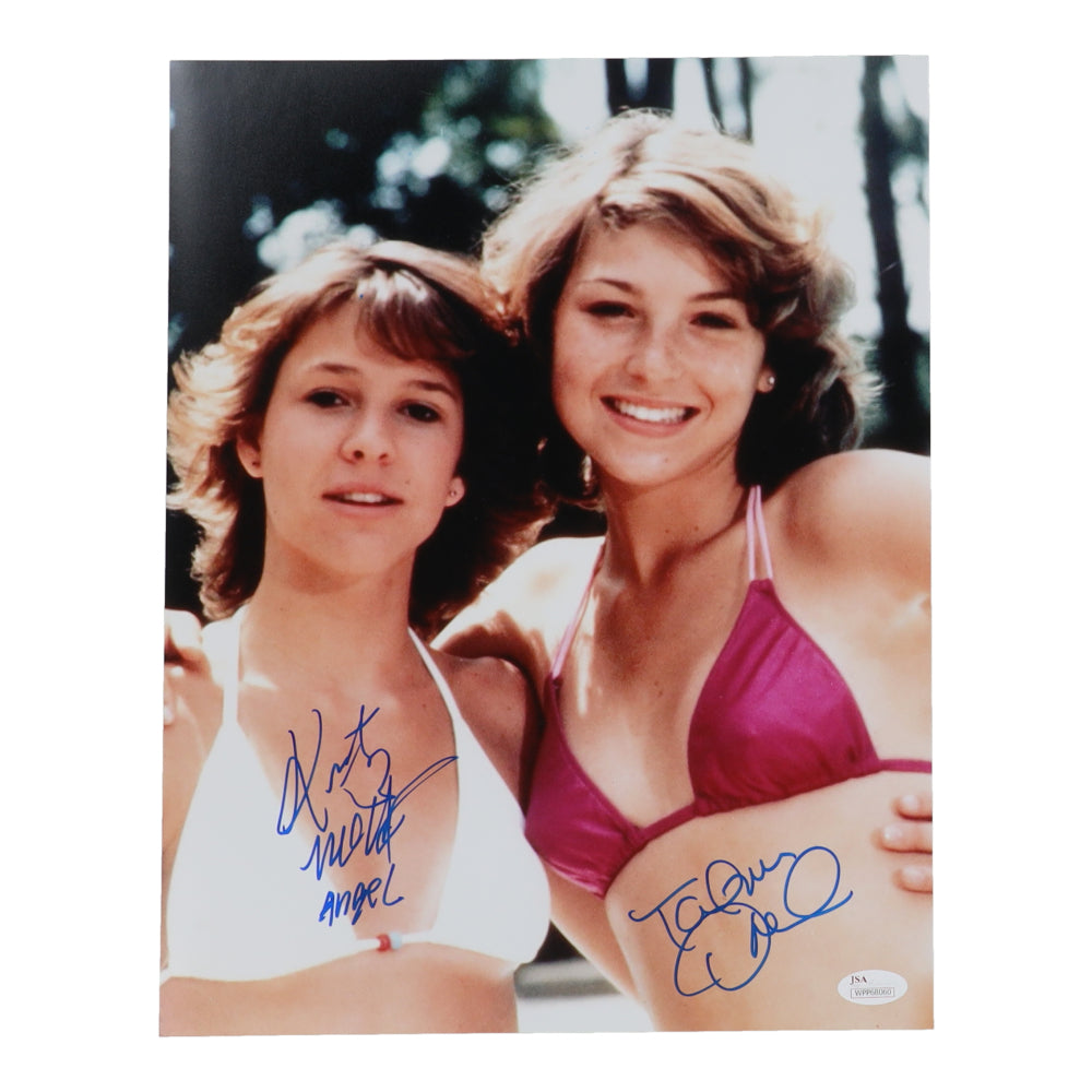 Tatum O'Neal & Kristy McNichol Signed (JSA) "Little Darlings" 11x14 Photo Inscribed "Little Darlings" - JSA Witnessed