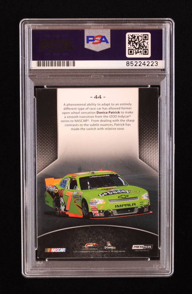 Danica Patrick Signed 2012 Press Pass Redline #44 NNS (PSA)