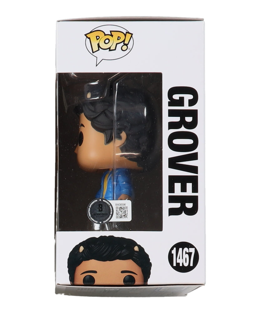 Aryan Simhadri Signed (Beckett) "Disney Percy Jackson and the Olympians" #1467 Grover Funko Pop! Vinyl Figure - Grover